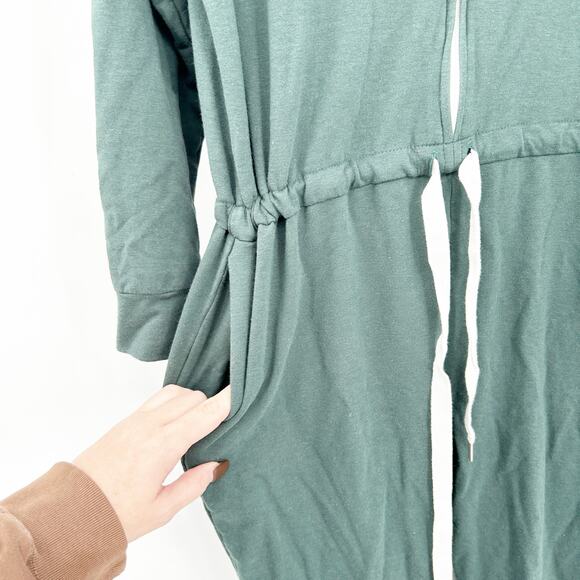 Smash + Tess x Jillian Harris Womens Fall Lounge Hooded Harris Jumpsuit Size L - Picture 5 of 8